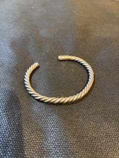 RUDE GALLERY TWIST BANGLE SILVER925のサムネイル