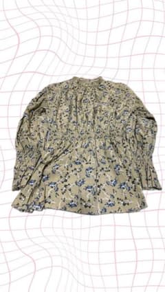 MOUSSY 花柄 長袖 ブラウスのサムネイル