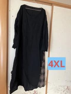 黒　ワンピース　4XLのサムネイル