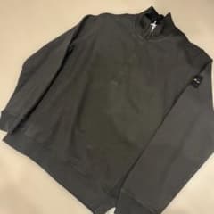 新品未使用Stone Island ハーフジップスウェット グレーのサムネイル