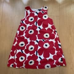 marimekko ウニッコ ワンピース 110/5yのサムネイル