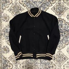r*d様 50s ヴィンテージ　ブラックスタジャン　ウール　ロカビリービックサイ r*d様 50s ヴィンテージ ブラックスタジャン ウール ロカビリービック
