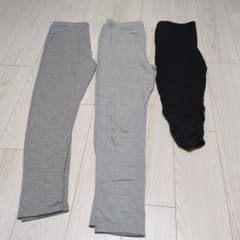 マタニティ レギンス 3本セット M-L　LLのサムネイル