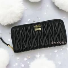 【 正規品 美品 】新作 マテラッセレザー ジップアラウンド長財布