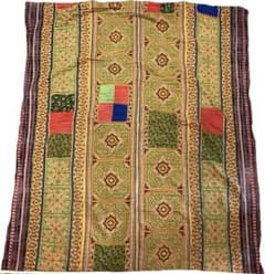 ベトナム刺繍 ラグ・カーペット テキスタイル 生地 民族手刺繍 大判