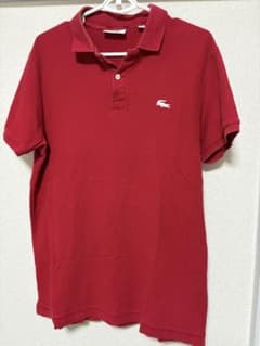 【連休お値引き】LACOSTE SPORT ポロシャツ レッド FR4 US M
