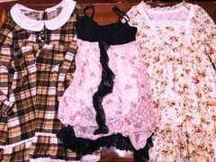 ノーブランド ワンピース 3枚セットのサムネイル