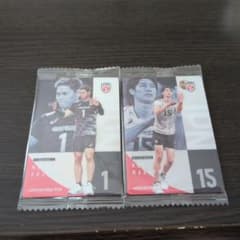 バレーボール 日本代表 西田有志 甲斐優斗 トレーディングカードのサムネイル