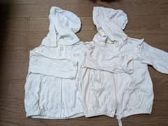 SIMPLE FREE パーカー カーディガン 2枚セット 80cmのサムネイル