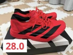 【美品】アディオスプロ4 28.0 赤×黒