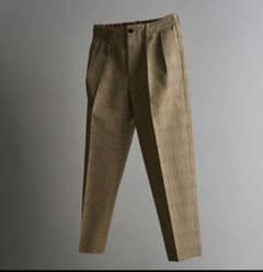 リドム WOOL CHECK TAPERED SLACKSのサムネイル