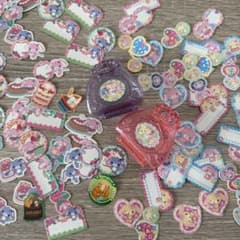 平成レトロ シュガーバニーズ フレークシール キラキラケース付き