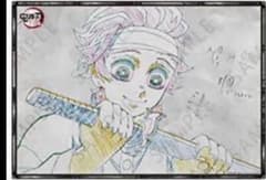 Thumbnail of 鬼滅の刃 ダイニング Wチャンス 原画B2ポスター ポスター 竈門炭治郎