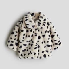 【美品】　ベビーアウター　フラッフィジャケット　ダルメシアンファーコートのサムネイル