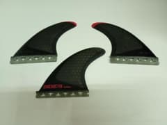 TLS ツールスTRI-Medium スタンダードフィン 3枚セット TLS ツールスSTANDARD FIN TRI-Medium ブラック/レッド - メルカリ