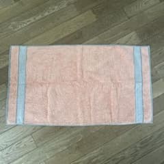 エルメス タオル Hロゴ サーモンピンク グレーのサムネイル