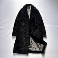 pas de calais ロングコート チェスターコート フェイクファー - メルカリ