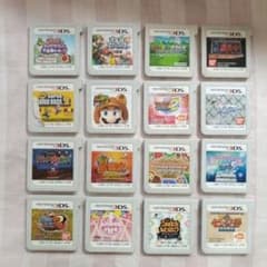 ち*く様 ニンテンドー3DS ゲームソフト16点セット（ジャンク
