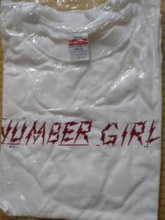 ナンバーガール　バンドロゴTシャツLサイズ　2019年ツアーのサムネイル
