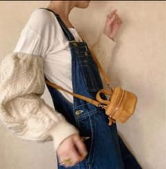 ch!iiibag チーバッグ 2wayスエード バニティバッグ キャメル - メルカリ