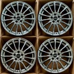 美品◆アウディ A4 A6 Q5 チーム スパルコ ホイール18インチ4本セット 即決◇アウディ A4 A6 A8 Q5 ユーロテックホイール18インチ4本セット