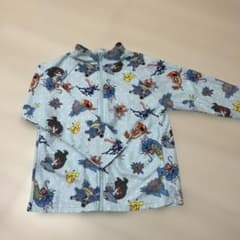 ポケモン 総柄 ジップアップパーカー 130cmのサムネイル