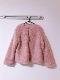 グレイル モーズピンク ボアジャケット コートのサムネイル
