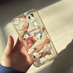 スヌーピー iPhoneケース 透明 iPhone 13のサムネイル