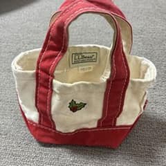 【希少USA製】L.L.Bean ボートアンドトート ミニ ヒイラギ刺繍 90sのサムネイル