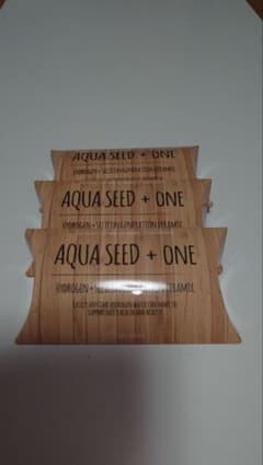 AQUA SEED + ONE 浄水器カートリッジ 3個セット - メルカリ
