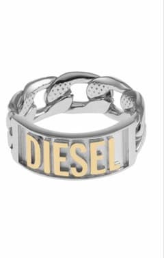 DIESEL チェーンデザインリング - メルカリ