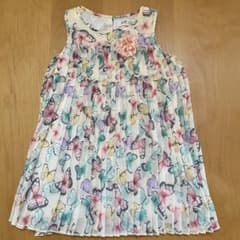 H&M 蝶柄ワンピース2Yのサムネイル