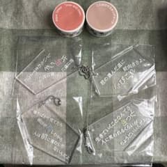 AquaTimez ことばのキーホルダー 4種 ことばのマスキングテープ2個