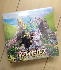 ポケモンカード　イーブイヒーローズ　未開封BOX　シュリンク付きのサムネイル