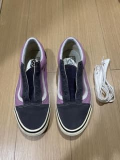 Vans オールドスクール　スニーカー ピンク/ネイビーのサムネイル