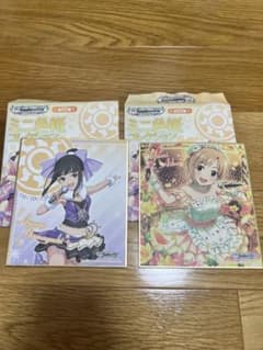 アイドルマスター シンデレラガールズ ミニ色紙コレクション 浜口あやめ 相葉夕美のサムネイル
