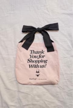 Treat ürself トリートユアセルフ トートバッグ ピンクのサムネイル