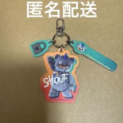 新品未使用　ハミクマ　レザーキーホルダー 新品未使用】ユニバ ハミクマ レザーキーホルダー チャーム 3点