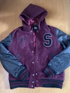 stussy フード付き スタジャンのサムネイル