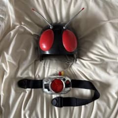 仮面ライダーBLACK 変身ベルト & ヘルメット 子供用 バンダイのサムネイル