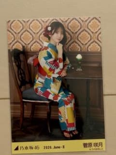 t*i様 乃木坂46生写真 浴衣 レア 座り 菅原咲月 - メルカリ