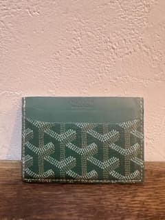 GOYARD グリーン カードケース