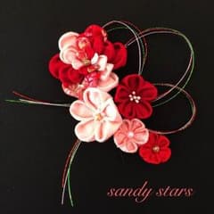 リコ様  つまみ細工  髪飾り  ☆  ハンドメイドのサムネイル