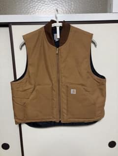 Carhartt ダウンベスト 2XLカーハート Made in Mexico - メルカリ
