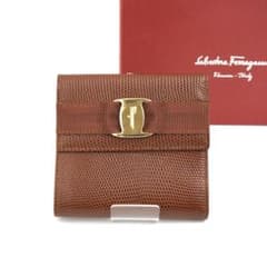 ✨新品未使用✨　Salvatore Ferragamo ミニ財布　ヴァラリボンのサムネイル