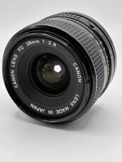 完動品】Canon New FD 28mm f/2.8 広角単焦点レンズ - メルカリ