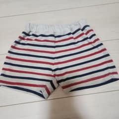 赤・青・白ストライプ パンツ 80のサムネイル