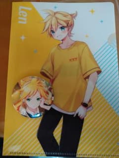 鏡音レン　缶バッジ・クリアファイルセットのサムネイル