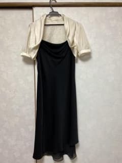 パーティードレスボレロ付き　シルクのサムネイル