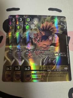 デジカ タイムストレンジャー エレキモン パラレル3枚 - メルカリ